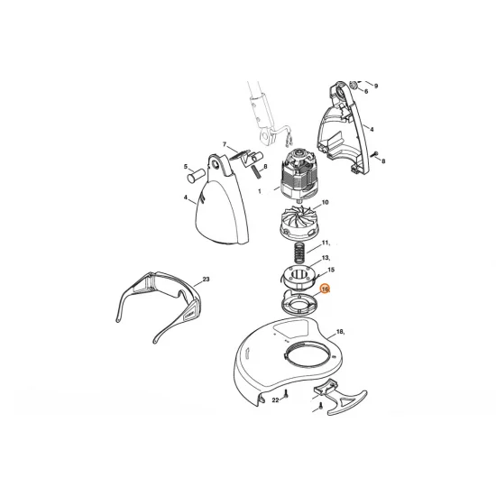 STIHL  Osłona 6421 713 7000